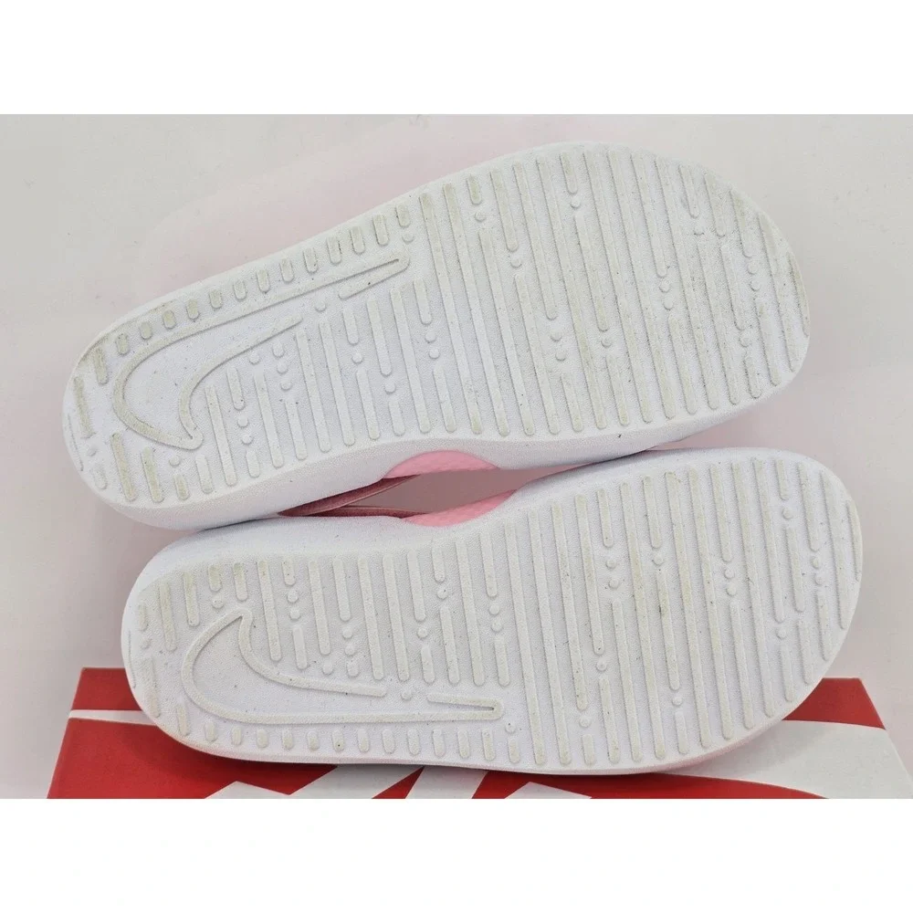 Nike Sunray Protect 4 Water Shoes Sandals sz 1 Youth Girl Pink/White Closed Toe